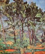 Paul Cezanne Viadukt painting